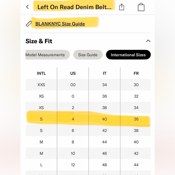Blank NYC Left On Read Denim Jean Jacket Peplum Cropped Trench Belted Small - Picture 9 of 9